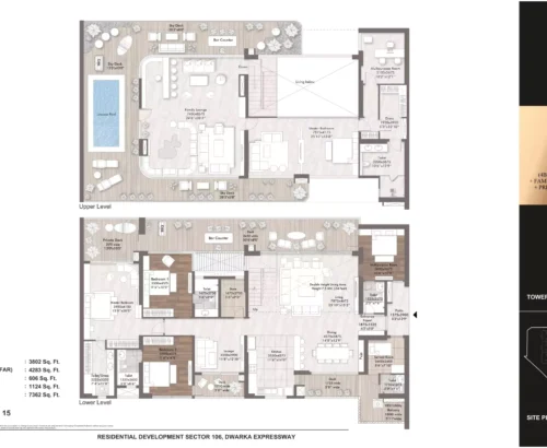 elan the emperor 5bhk floor plan